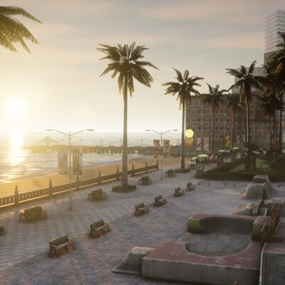 CARLA Screencapture Beach