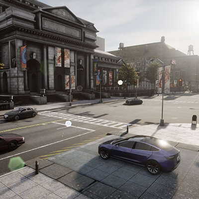 CARLA Screencapture Getty Center