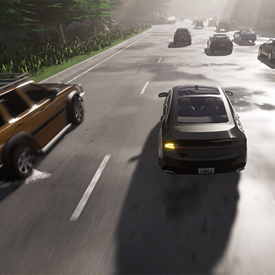 CARLA Screencapture Highway